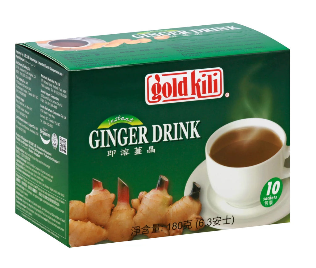 Instant Ginger Drink - Gold Kili - 10 X 18g - salpers.ch