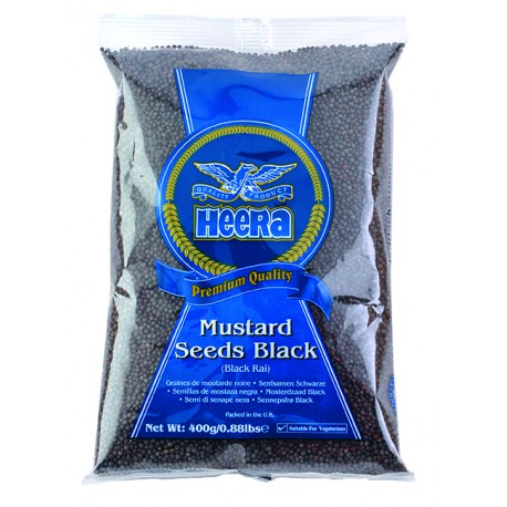 Heera Mustard Seeds - Black - 100g - salpers.ch
