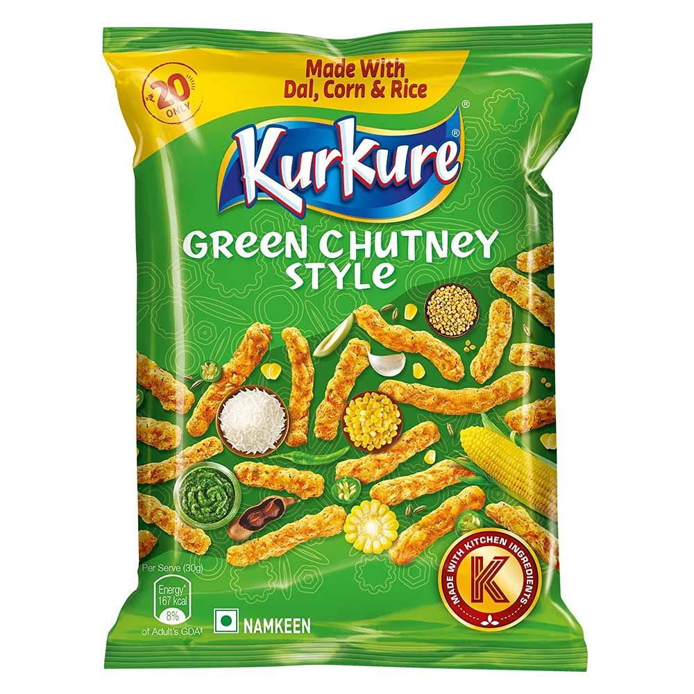 Kurkure Green Chutney - 94g - salpers.ch