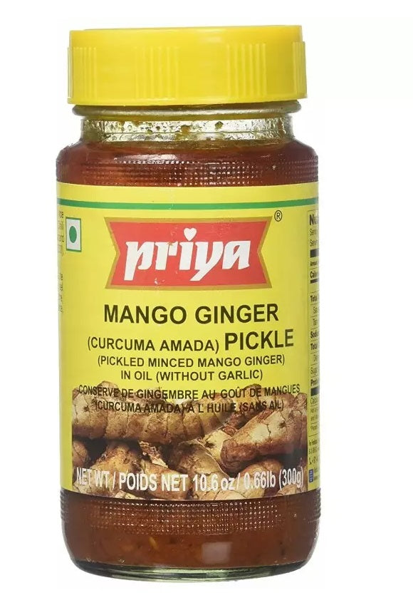 Priya Mango & Ginger Pickle, 300g - salpers.ch
