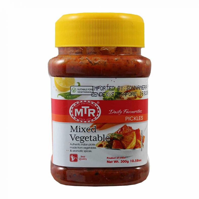 MTR Mixed Vegetable Pickle - 300g - salpers.ch