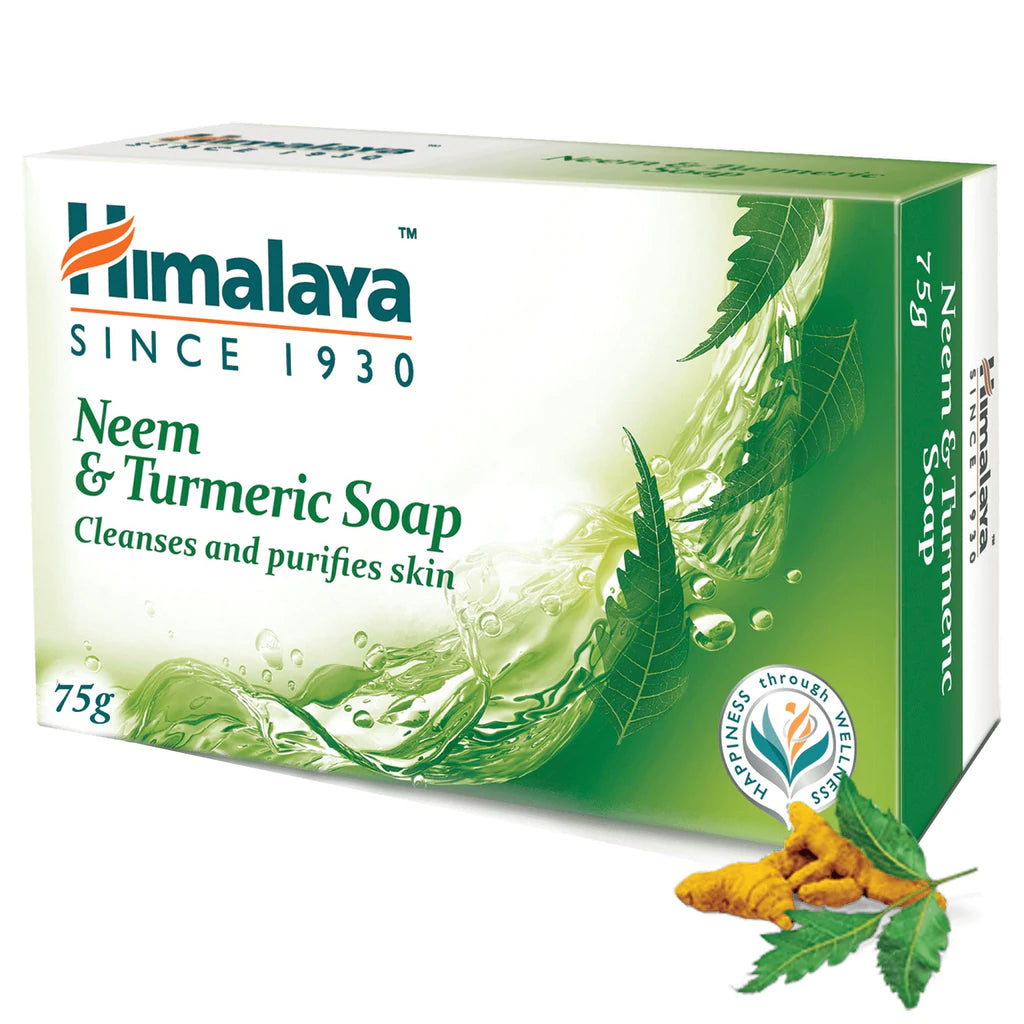 Himalaya Neem & Turmeric Soap - 75g - salpers.ch