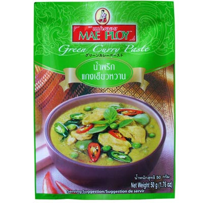 Curry Paste Green - Mae Ploy - 50g - salpers.ch