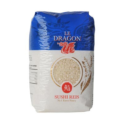 Le Dragon - Sushi rice - 1Kg - salpers.ch