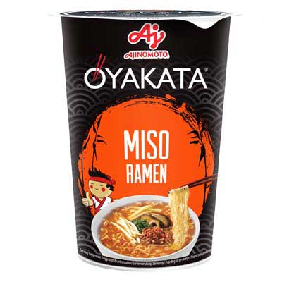Instant Cup Ramen Noodles Japanese Miso - OYAKATA - 66g - salpers.ch