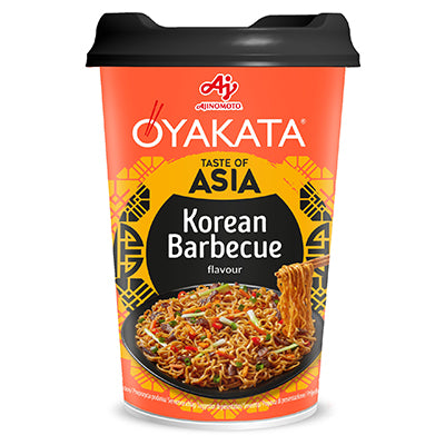 Instant Cup Ramen Noodles Korean BBQ - OYAKATA - 93g - salpers.ch