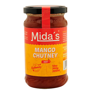 Midas Hot Mango Chutney - 340g - salpers.ch