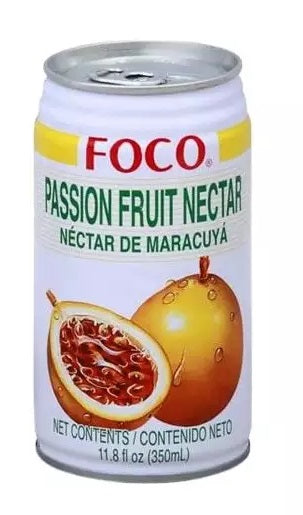 FOCO Passion Fruit Nectar- Tin - 350ml - salpers.ch