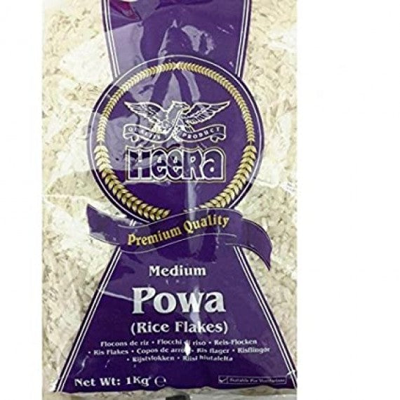 Rice Flake- Poha / Pawa Medium - Heera - 1KG - salpers.ch