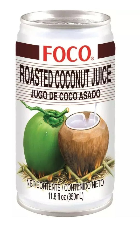 FOCO Roasted Coconut Juice - Tin - 350ml - salpers.ch