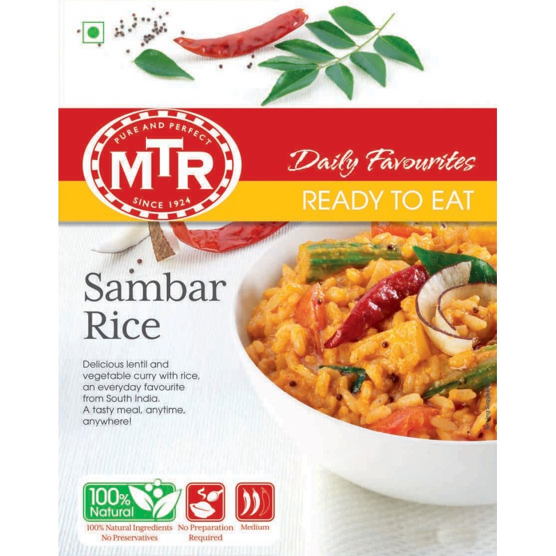 MTR Sambhar rice - Ready To Eat - 300g - salpers.ch