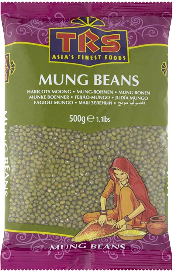 TRS Moong Whole - Moong Beans - 500g - salpers.ch